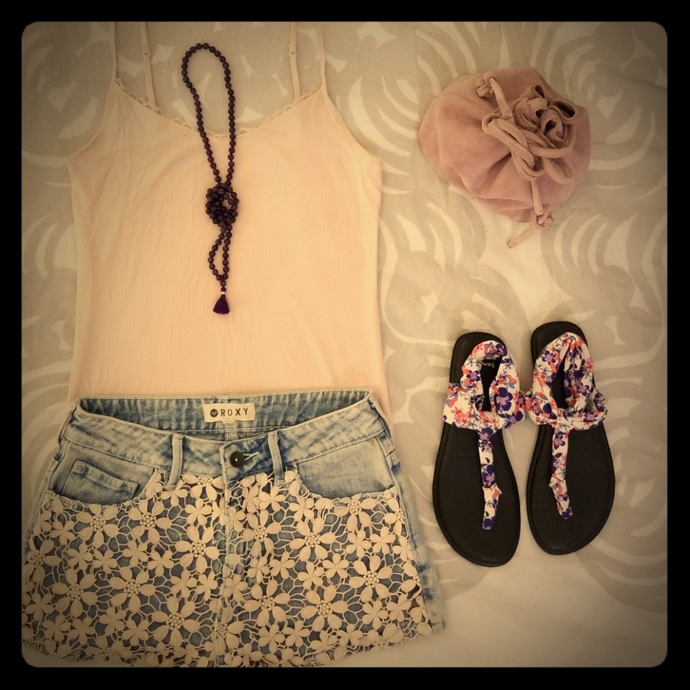 SOLD - Denim shorts
